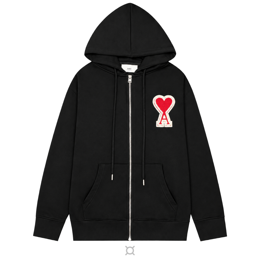VAULT - AMI Zip-Up Hoodie