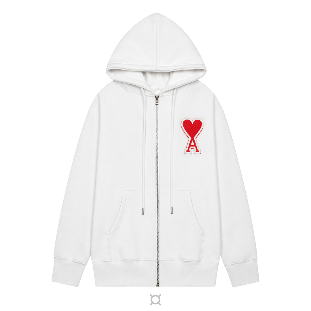 VAULT - AMI Zip-Up Hoodie