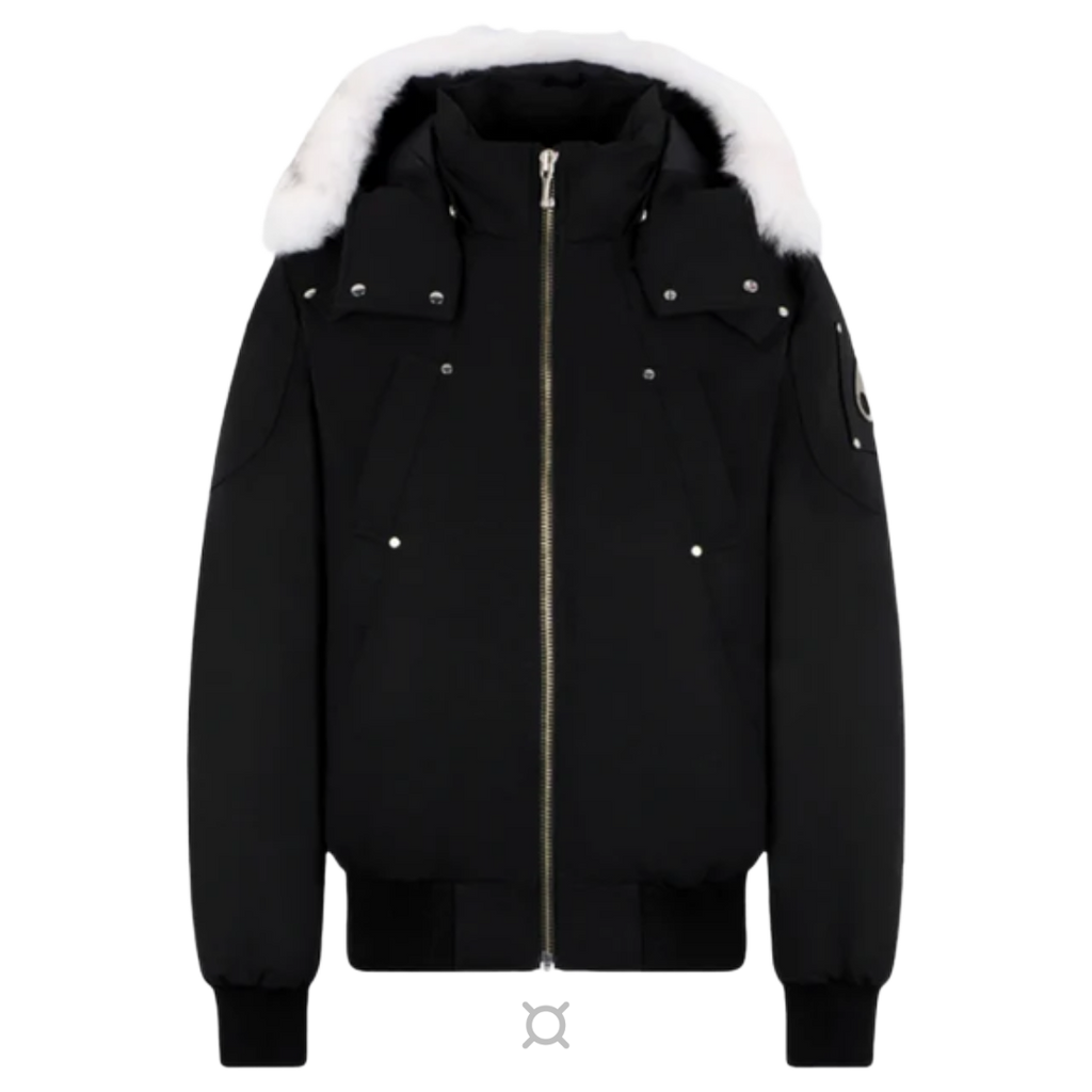 VAULT - Moose Knuckles White Fur Jacket