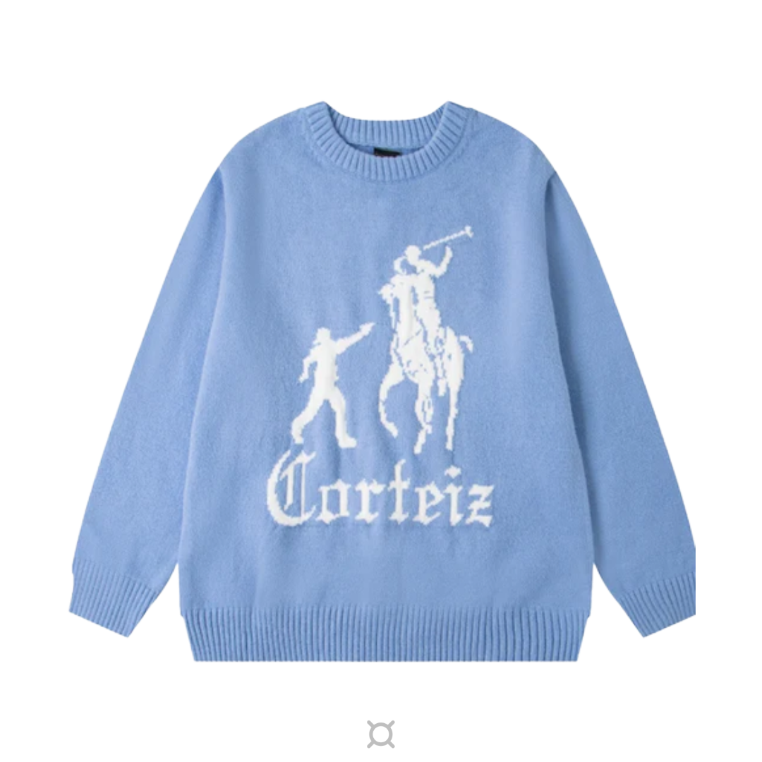 VAULT - Alcatraz light blue sweater