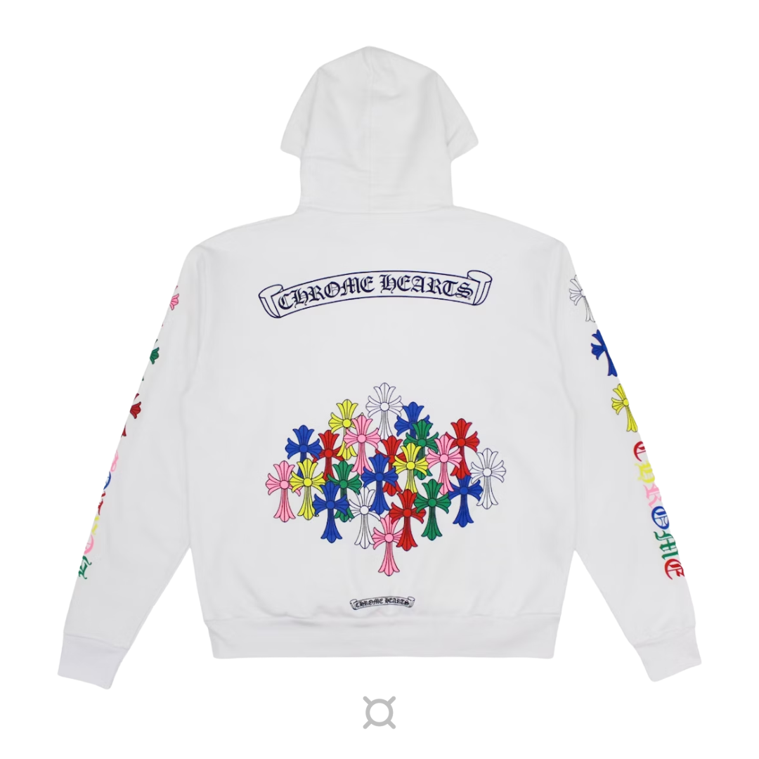 VAULT - Chrome Cross Hoodie