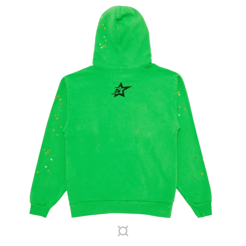 VAULT - Spider hoodie (green)