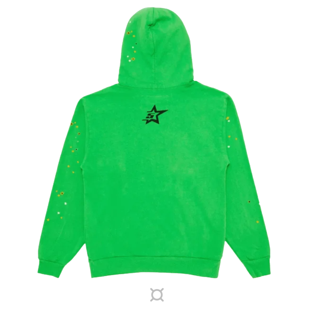 VAULT - Spider hoodie (green)