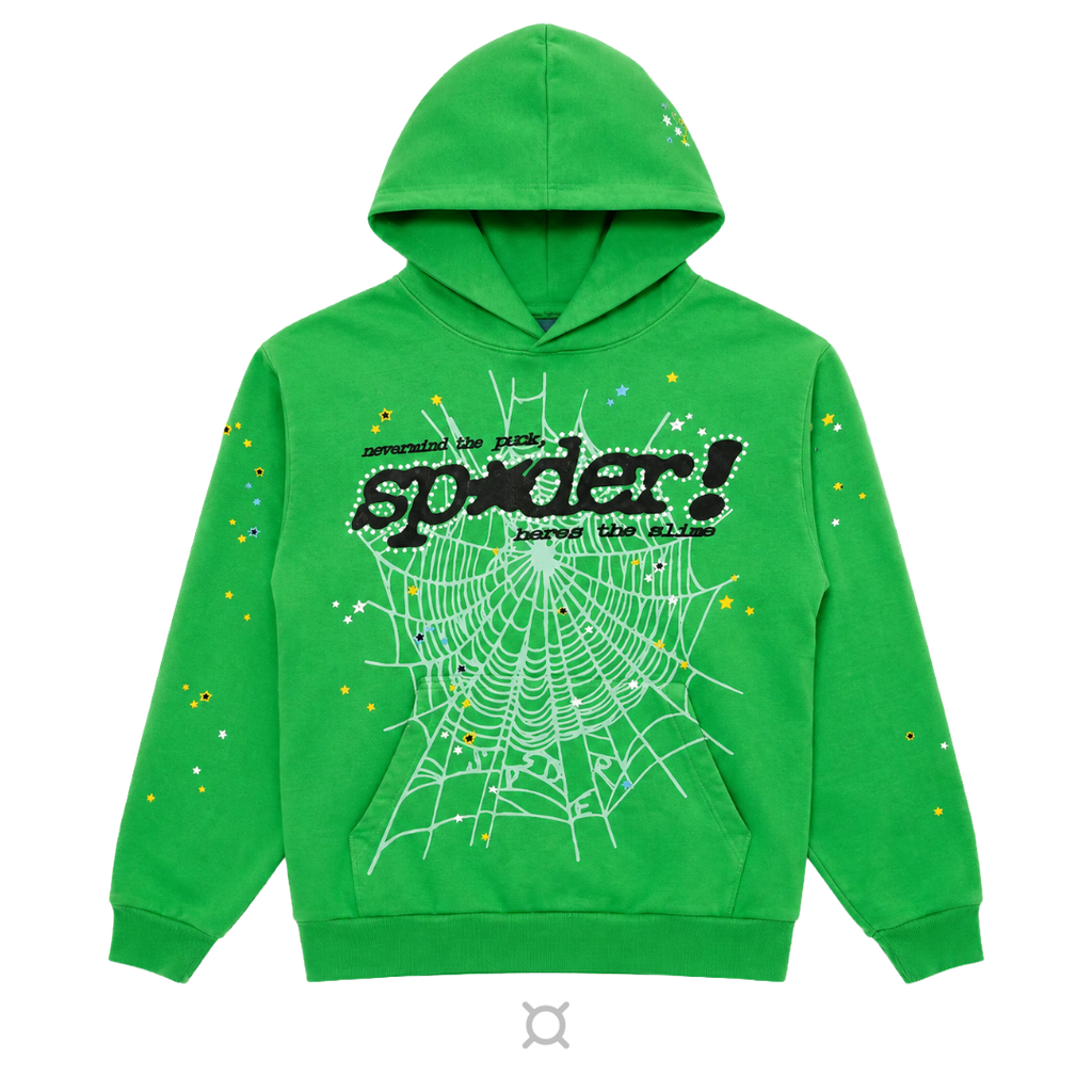VAULT - Spider hoodie (green)