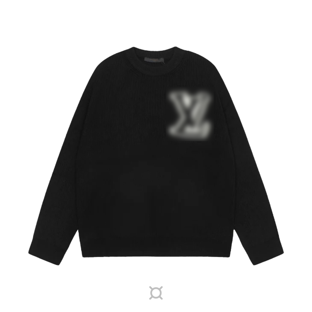 VAULT - Monogram Black Sweater