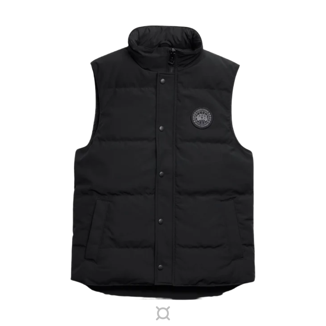 VAULT - CANGOOSE Black Patched Vest